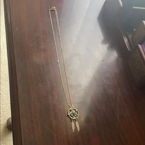 Dream catcher necklace